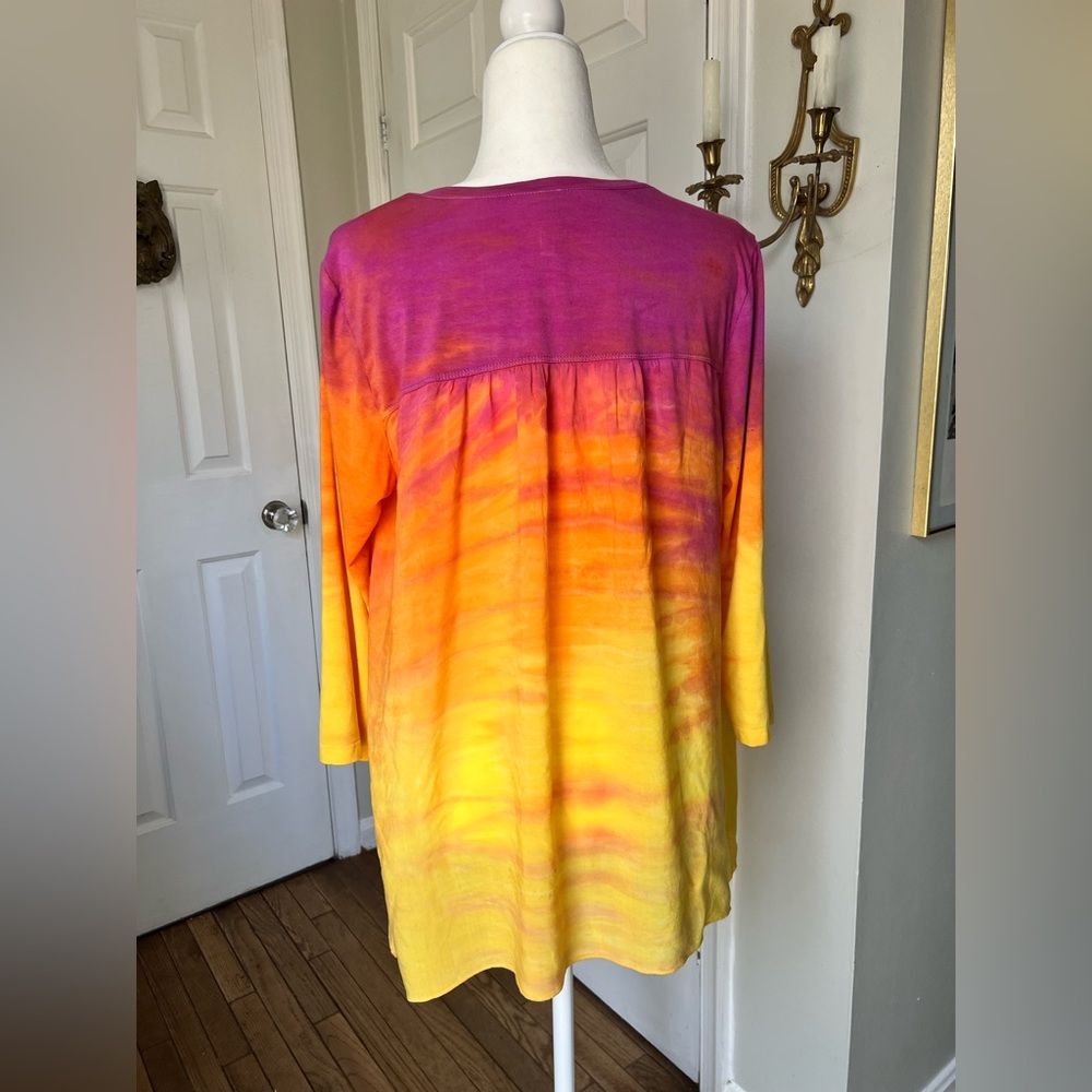 Barbara Lesser tie-dye top - Picture 7 of 8